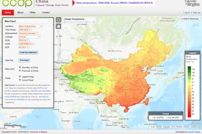 China Climate Change Data Portal (CCDP)