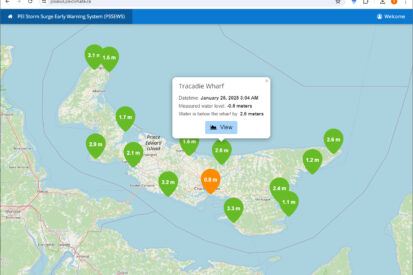 PEI Storm Surge Early Warning System (PSSEWS)