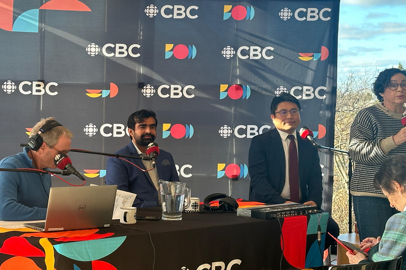 Dr. Wang joins CBC Maritime Noon as a panelist