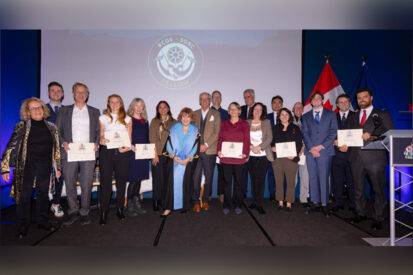 Dr. Wang is inducted as a Fellow of Royal Canadian Geographical Society