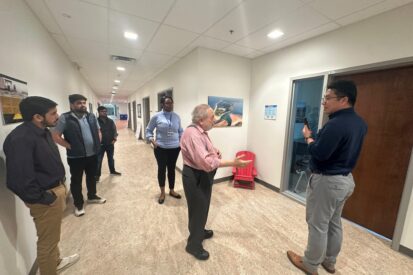 Prof. Ron Baecker from U of Toronto visits Climate Smart Lab